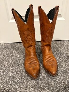 Vintage Tony Lama 2501 Cowboy Boots 7B M or 8 W Rare Thieves Market SoCal Exclus